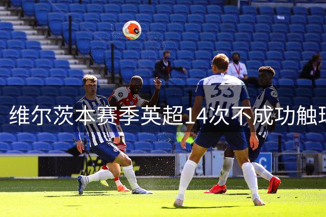维尔茨本赛季英超14次不成功触球，英超最多